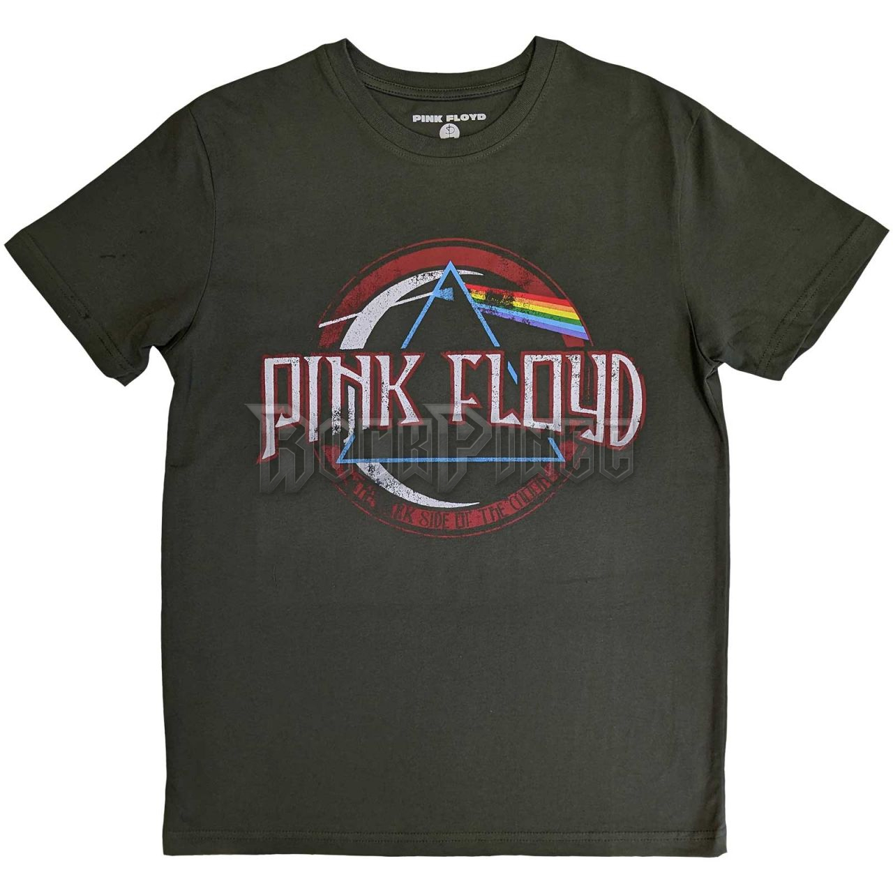 Pink Floyd - Vintage Dark Side of the Moon Seal - unisex póló - PFTEE50MGR