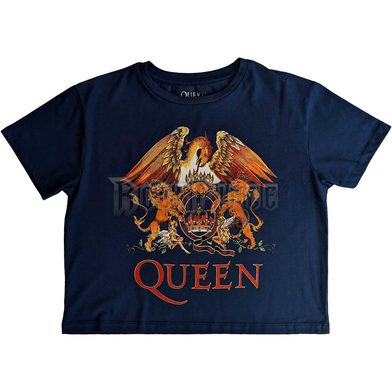 Queen - Classic Crest - női crop top - QUCT03LD