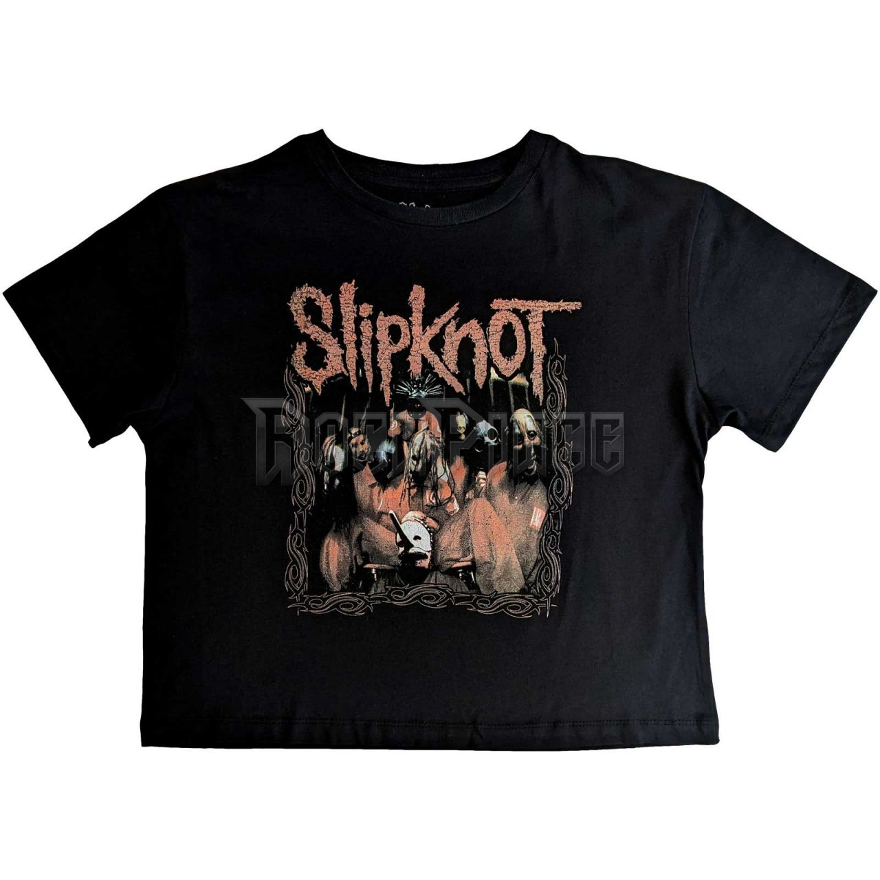Slipknot - Band Frame - női crop top - SKCT03LB