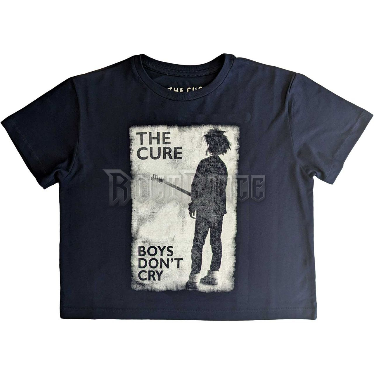 The Cure - Boys Don't Cry B&W - női crop top - CURECT04LN