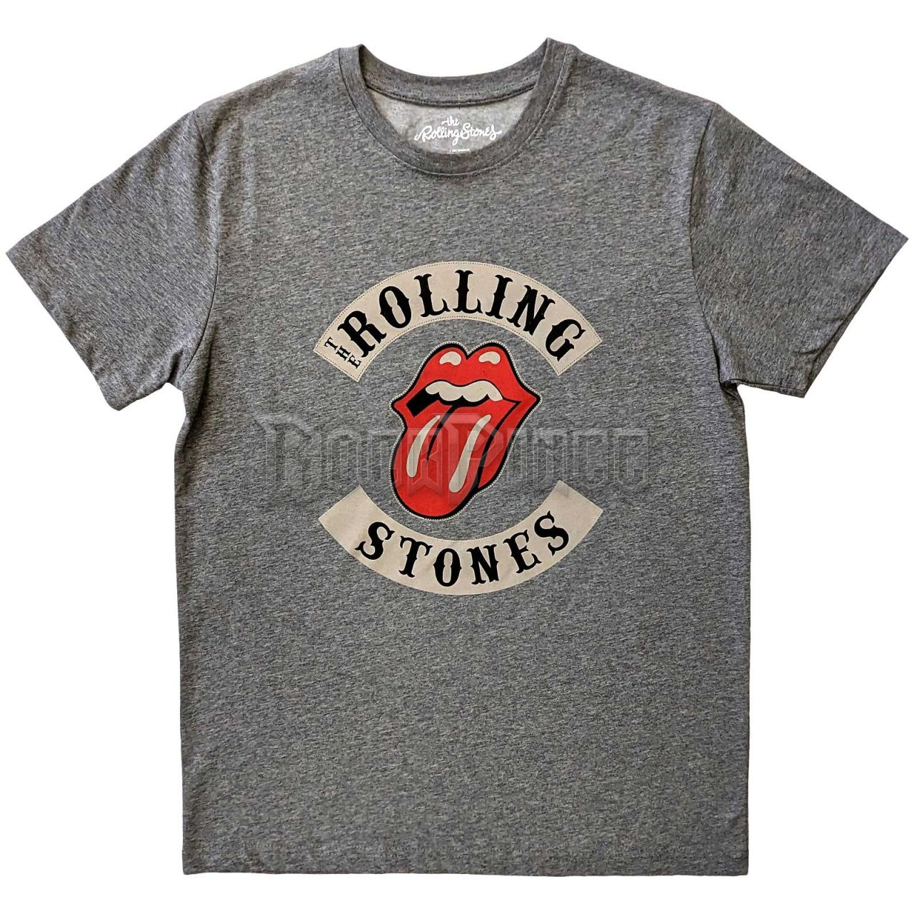 The Rolling Stones - Biker Tongue - unisex póló - RSTS214MG