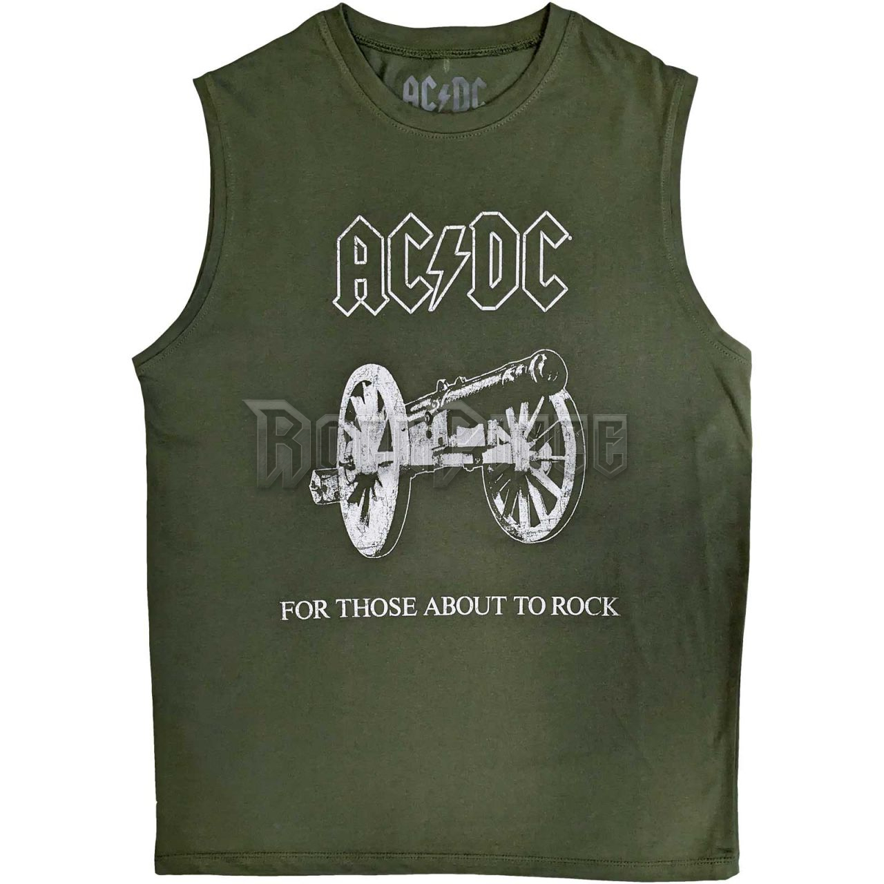 AC/DC - About To Rock - unisex trikó - ACDCTANK06MGR
