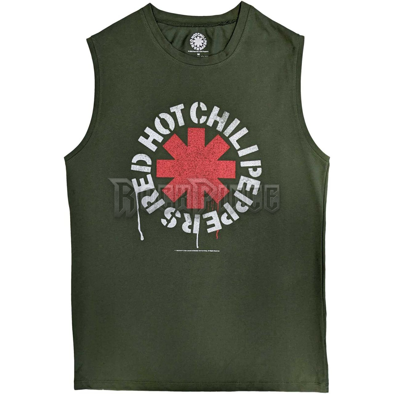 Red Hot Chili Peppers - Stencil - unisex trikó - RHCPTANK02MGR