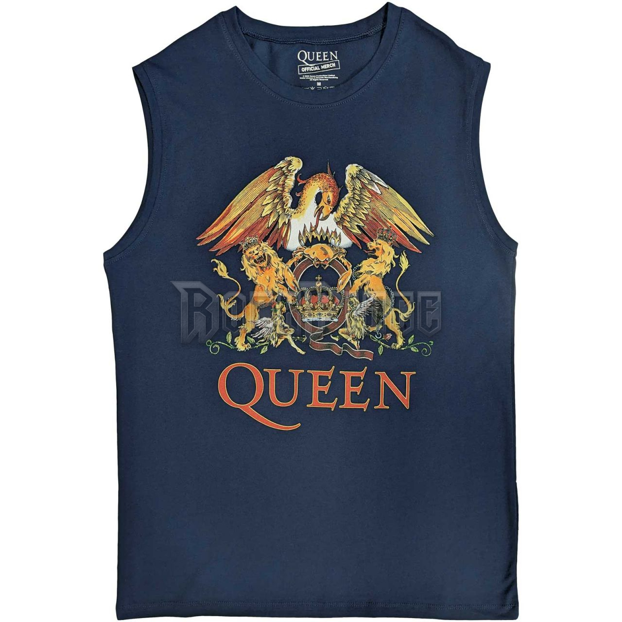 Queen - Classic Crest - unisex trikó - QUTANK03MN