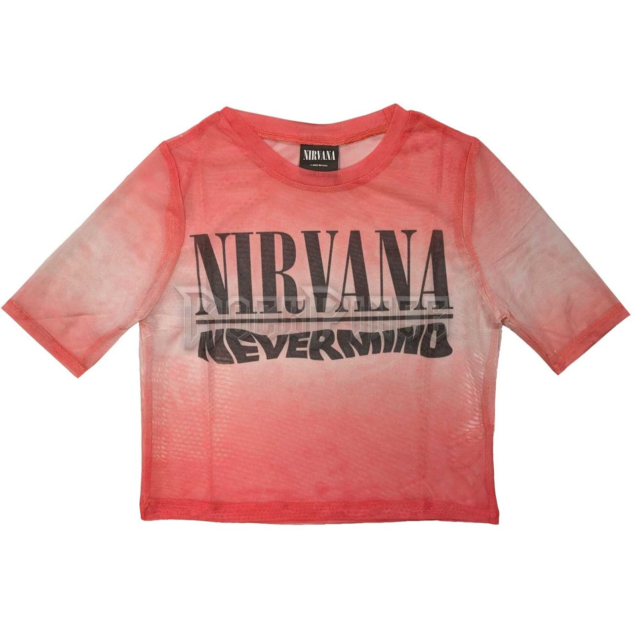Nirvana - Nevermind Wavy Logo - női crop top - NIRVMCT83LP
