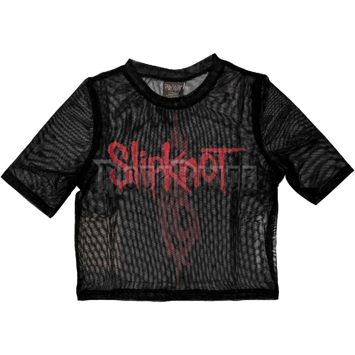 Slipknot - Logo - női crop top - SKMCT133LB