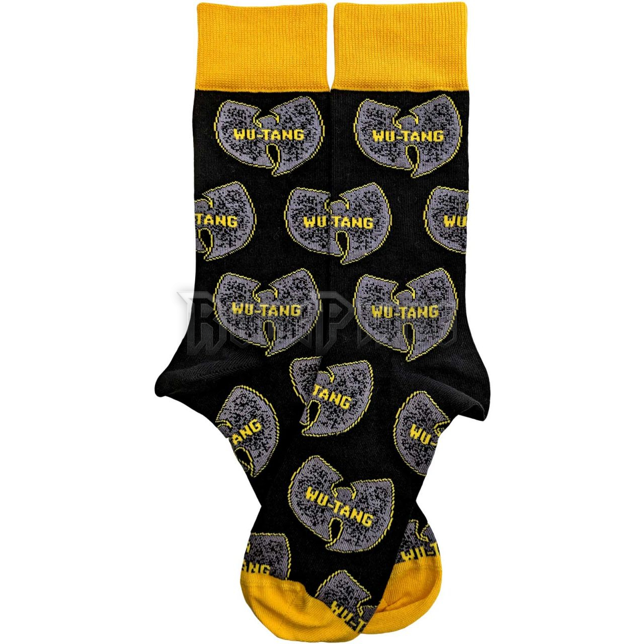 Wu-Tang Clan - Grey Logos - unisex boka zokni (egy méret: 40-45) - WTCSCK06MB