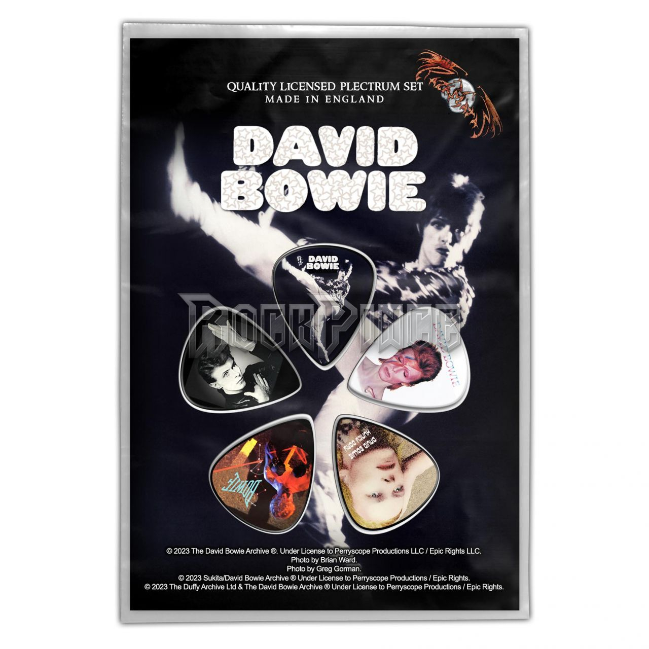 DAVID BOWIE - THE MAN WHO SOLD THE WORLD - gitárpengető szett - PP058
