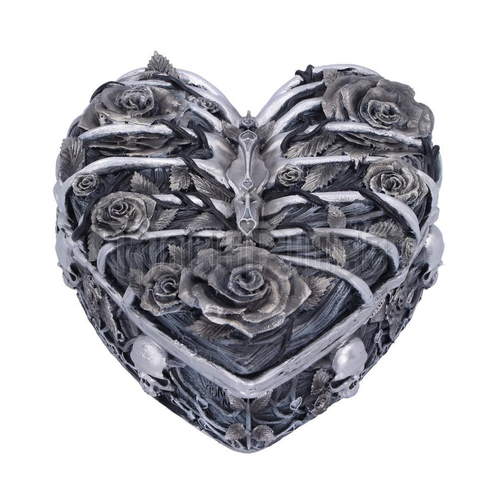 Caged Heart Box - Gothic Caged Heart Box - ÉKSZERES DOBOZ - 10.5cm - B6297X3