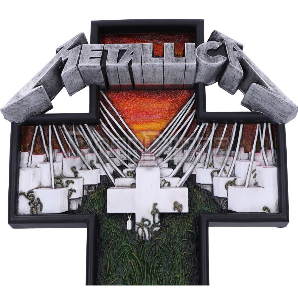 Metallica - Master of Puppets Wall Plaque - Officially Licensed - FALIDÍSZ - 31.5cm - B6336X3