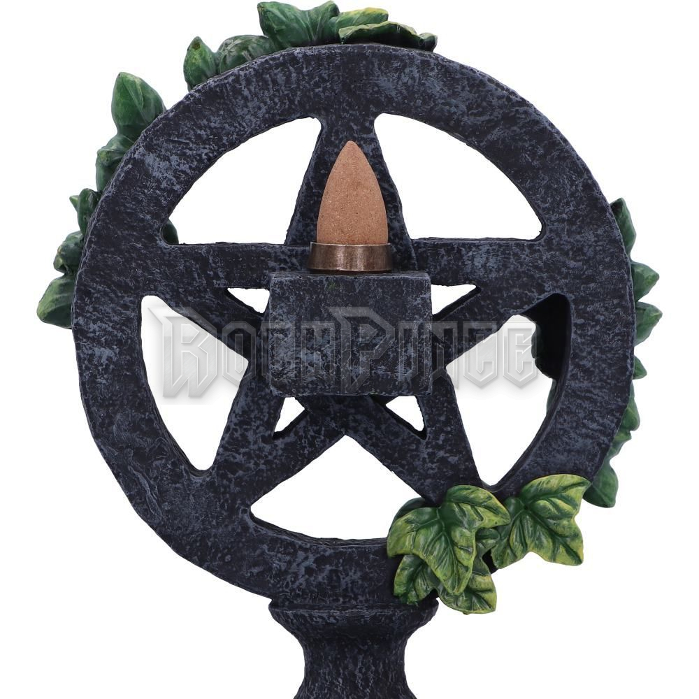 Aged Pentagram Backflow Incense Burner - ASZTALI FÜSTÖLŐ TARTÓ - 19cm - B6357X3