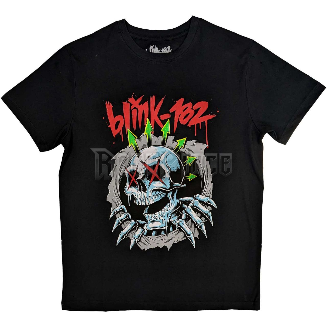 Blink-182 - Six Arrow Skull - unisex póló - BLINKTS18MB