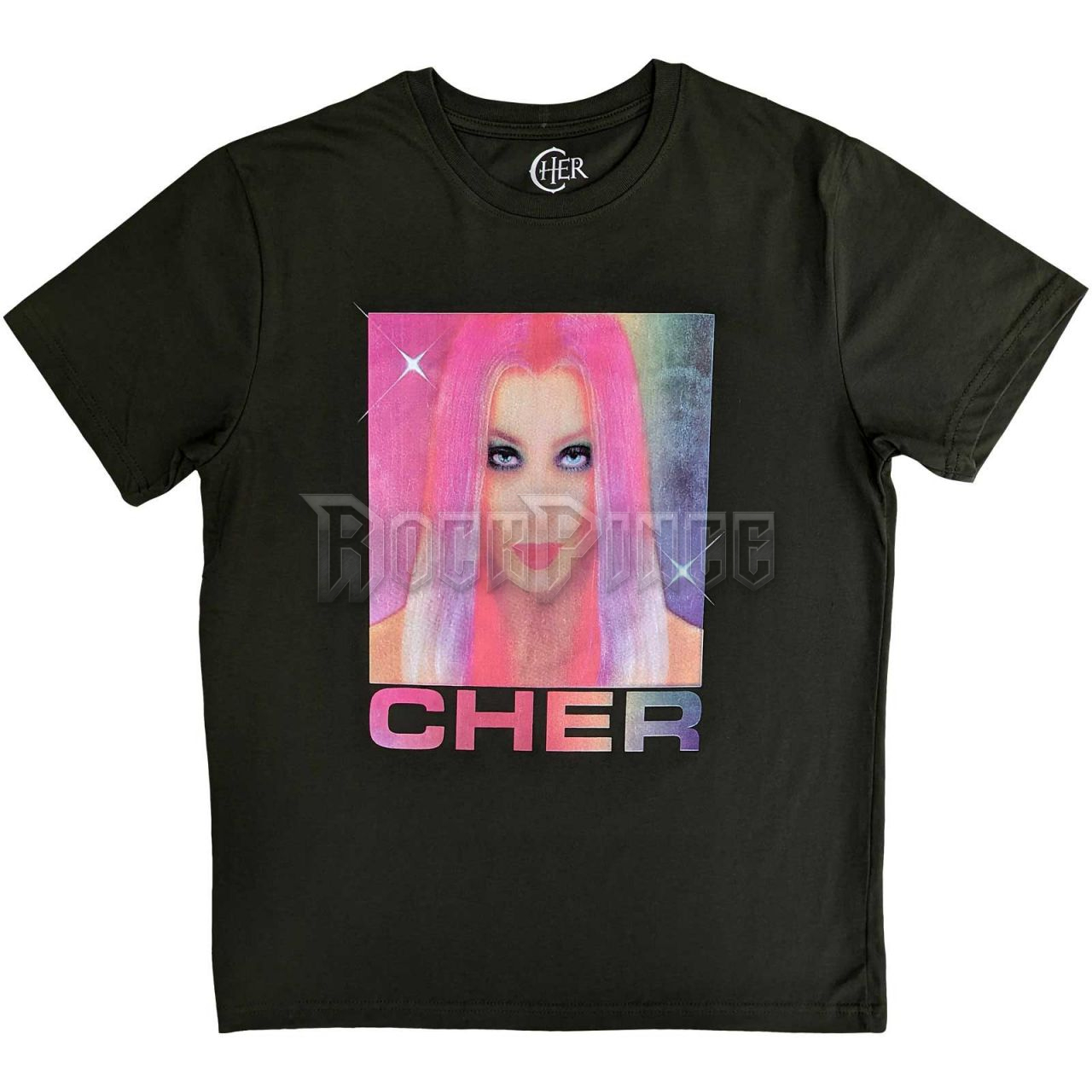 Cher - Pink Hair - unisex póló - CHERTS04MGR