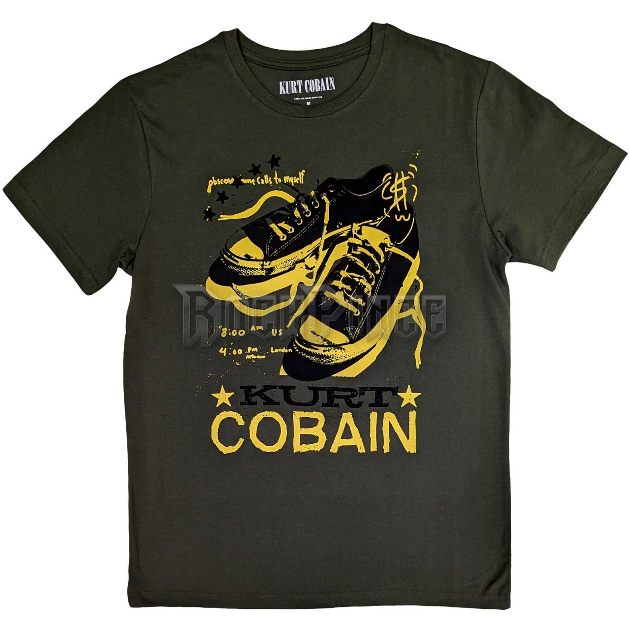 Kurt Cobain - Converse - unisex póló - KCTS05MGR