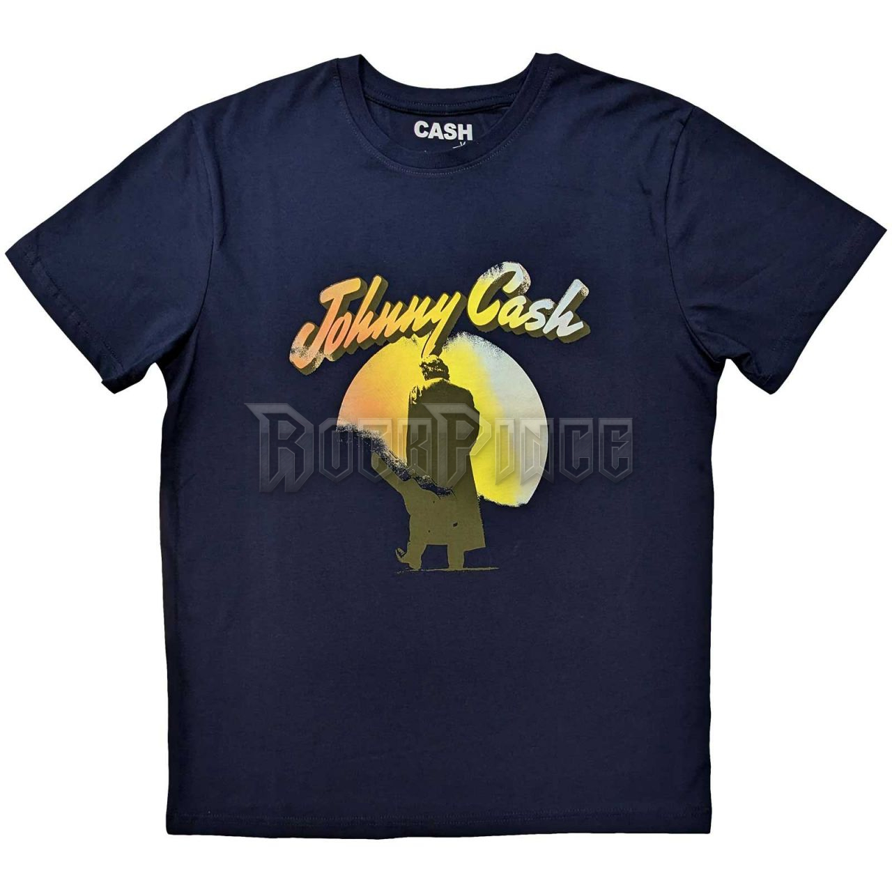 Johnny Cash - Walking Guitar - unisex póló - JCTS20MN