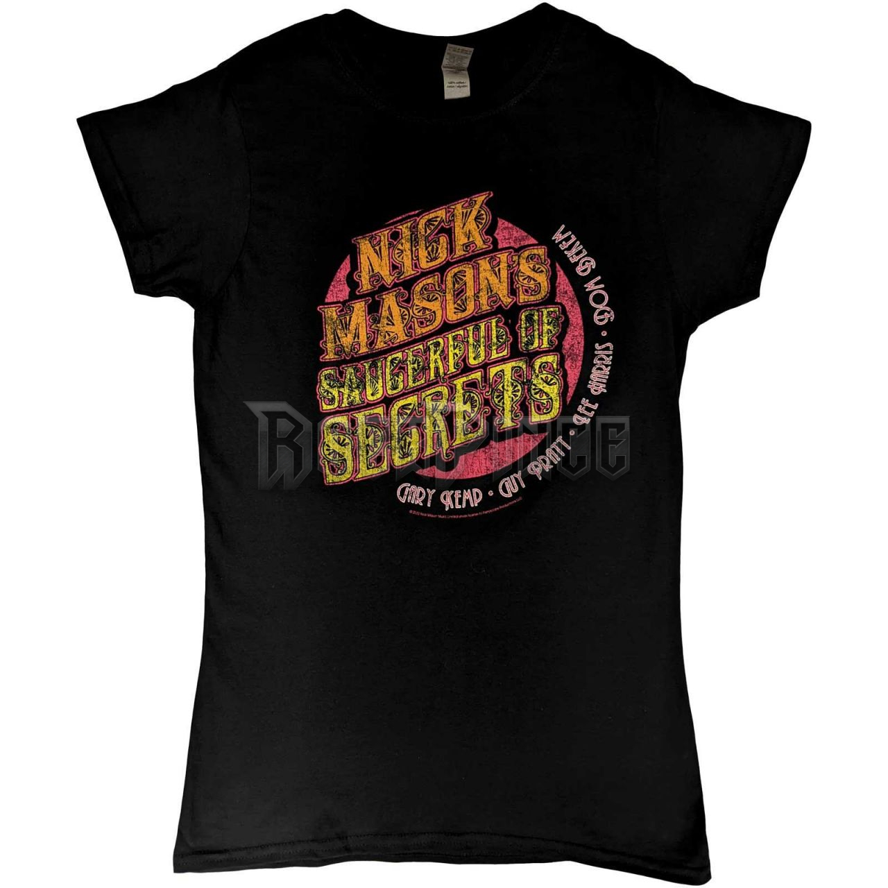 Nick Mason's Saucerful of Secrets - Echoes European Tour 2022 - női póló - NMSOSTS02LB