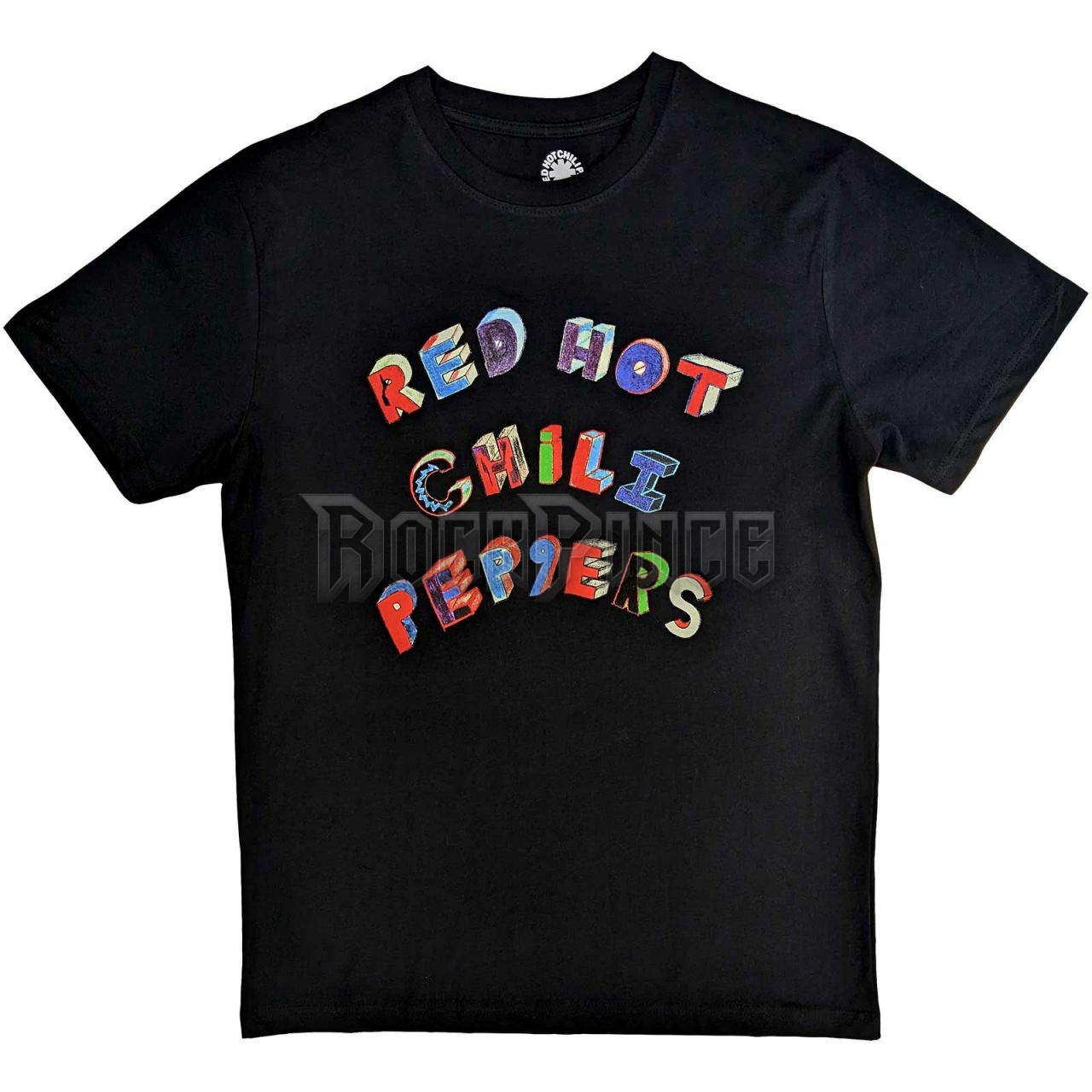 Red Hot Chili Peppers - Colourful Letters - unisex póló - RHCPTS19MB