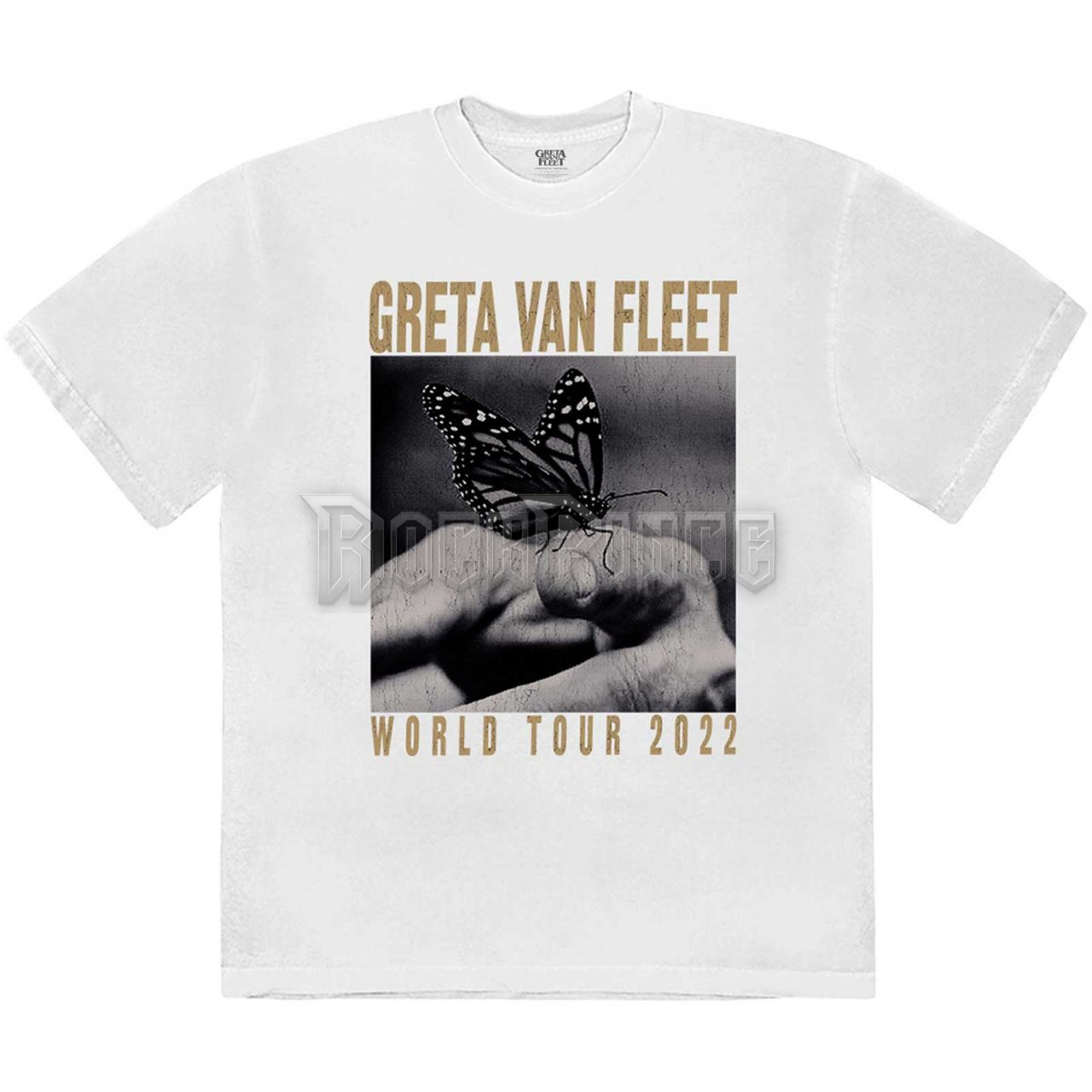 Greta Van Fleet - World Tour Butterfly - unisex póló - GVFTS06MW