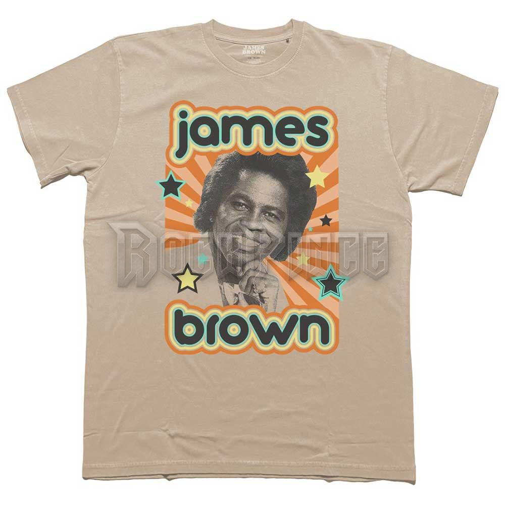 James Brown - Stars - unisex póló - JABRTS09MS