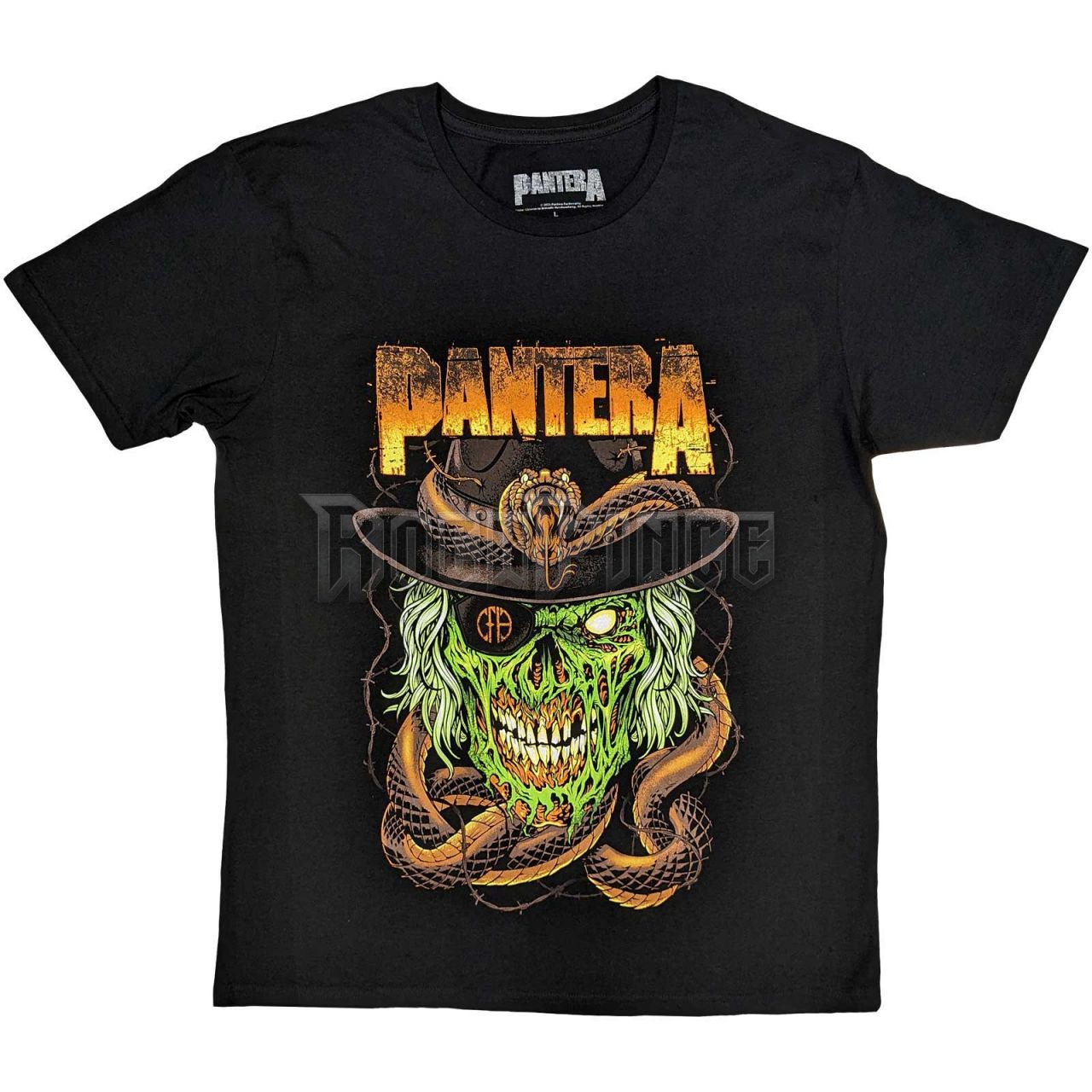 Pantera - Snake & Skull - unisex póló - PANTS38MB