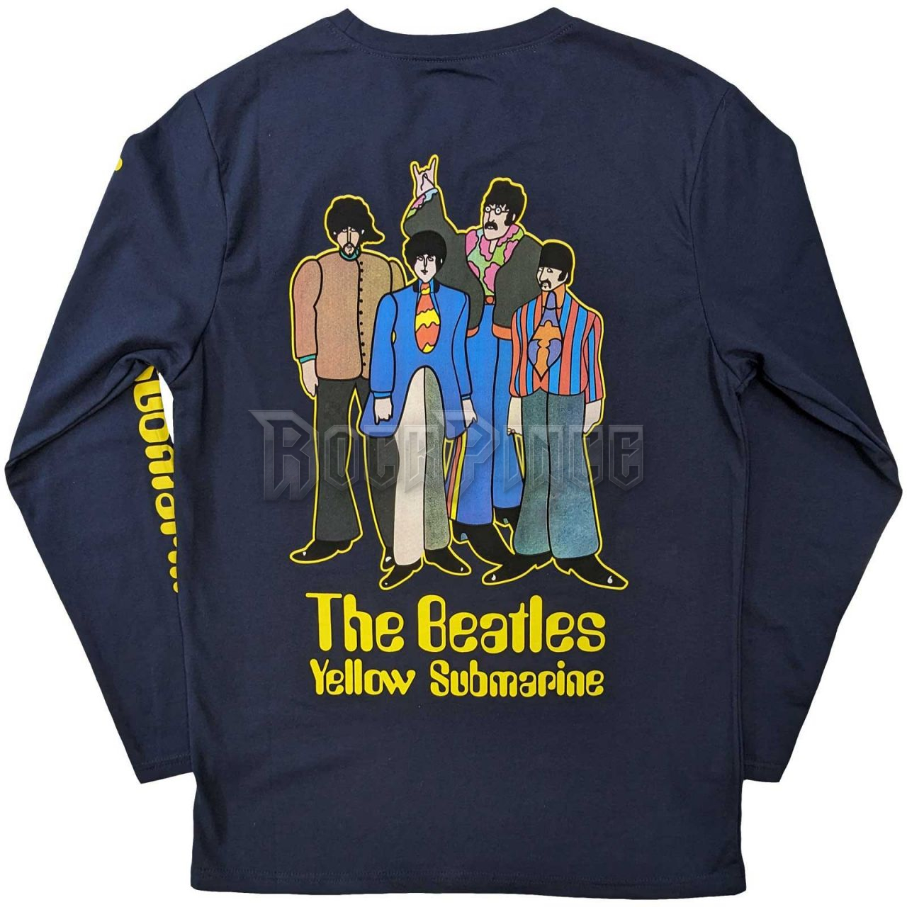 The Beatles - Yellow Submarine Band - unisex hosszú ujjú póló - YSLST35MN