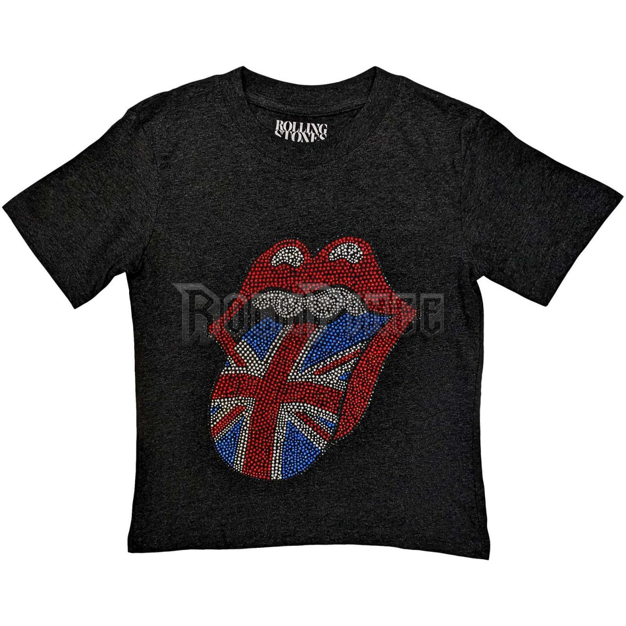 The Rolling Stones - British Tongue (Diamante) - gyerek póló - RSTEE30BB