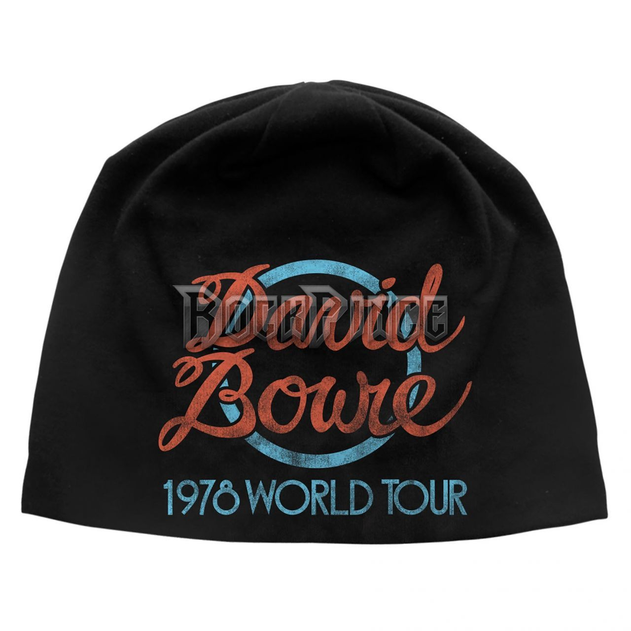 DAVID BOWIE - WORLD TOUR LOGO - beanie sapka - JB186