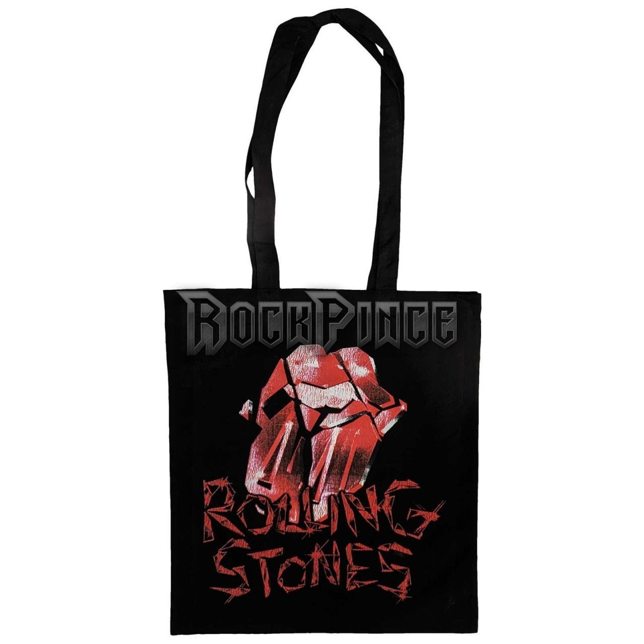 The Rolling Stones - Hackney Diamonds Cracked Glass Tongue - zenekaros vászontáska - RSTOTE08B