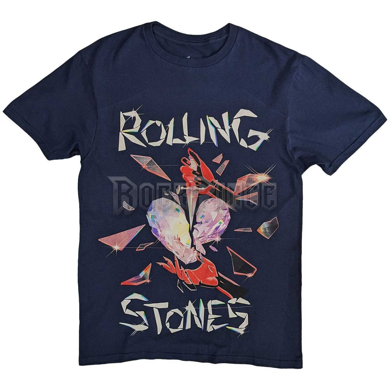 The Rolling Stones - Hackney Diamonds Heart - unisex póló - RSTS226MN