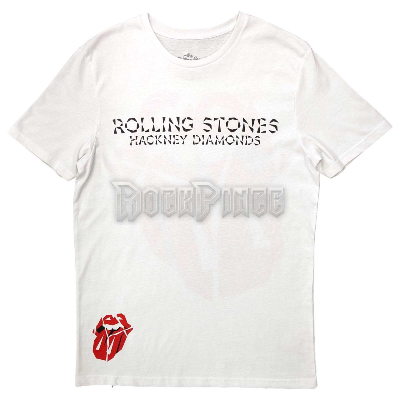 The Rolling Stones - Hackney Diamonds Lick - unisex póló - RSTS230MW