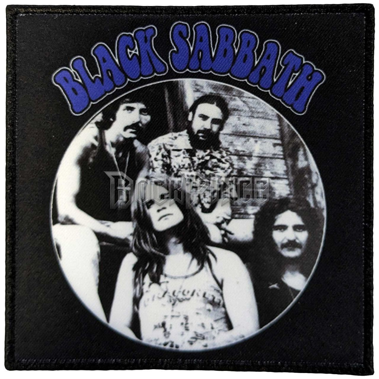 Black Sabbath - Band Photo Circle - kisfelvarró - BSPAT05