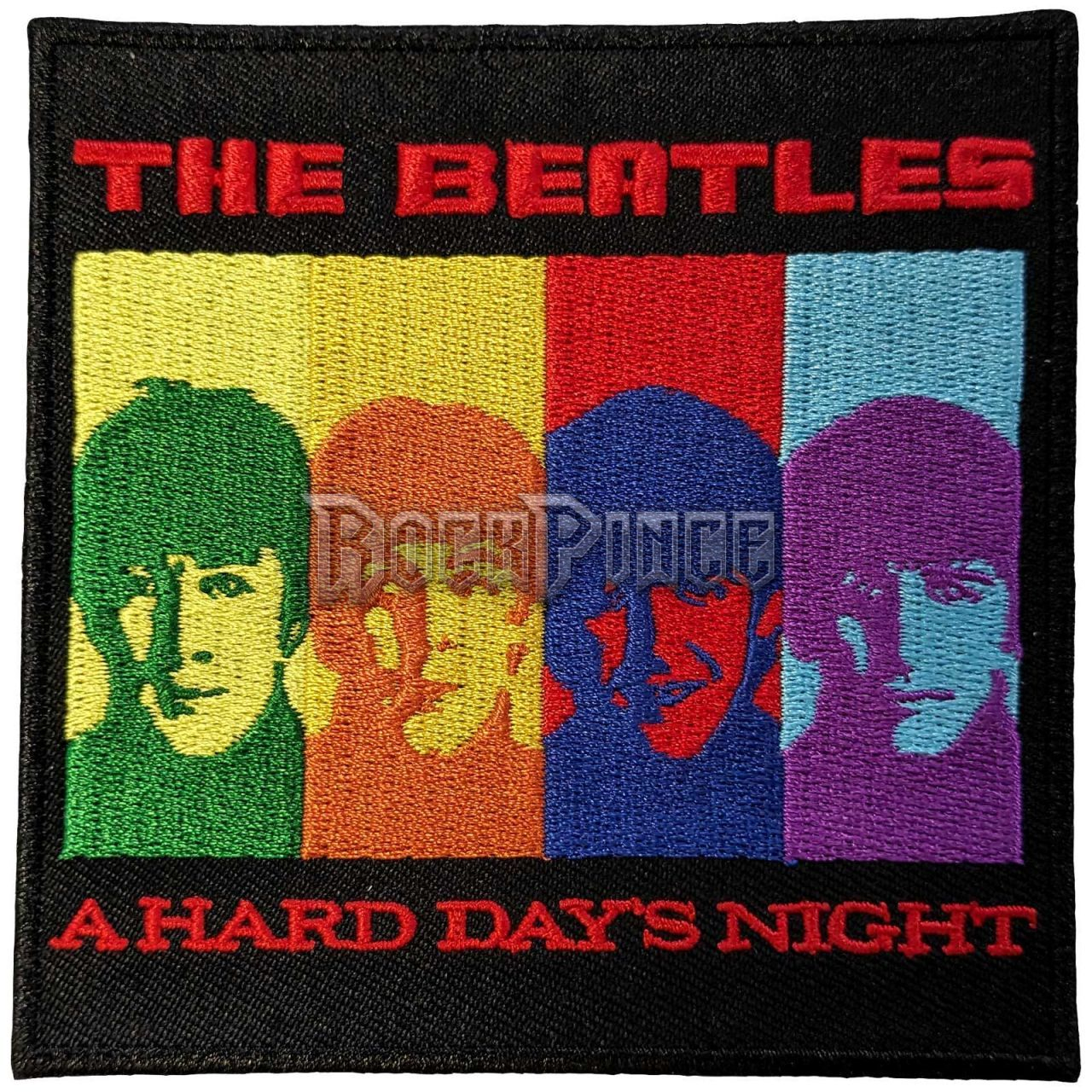 The Beatles - A Hard Day's Night Faces - kisfelvarró - BEATPAT04