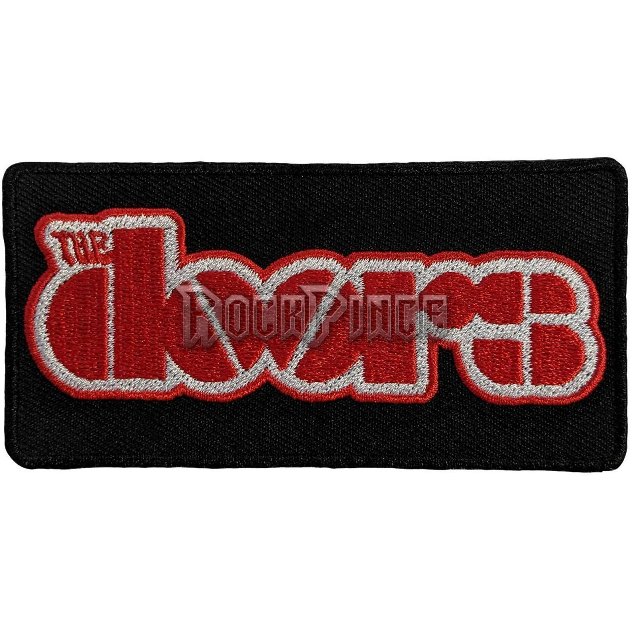 The Doors - Red Logo - kisfelvarró - DOPAT08
