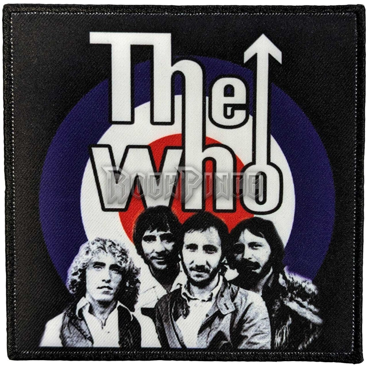 The Who - Band Photo - kisfelvarró - WHOPAT11