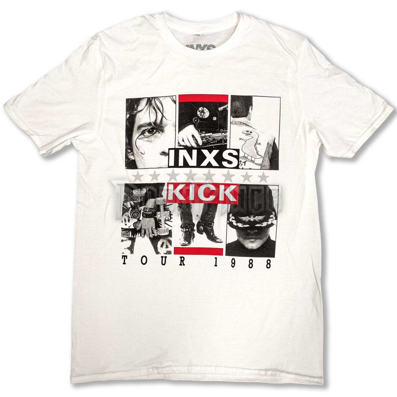 INXS - KICK Tour - unisex póló - INXSTS03MW