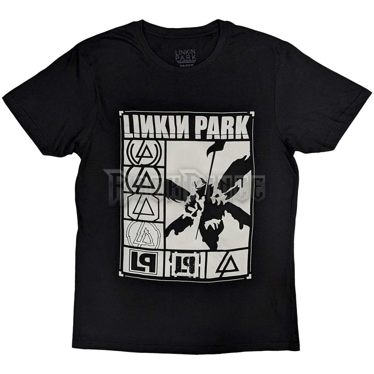 Linkin Park - Logos Rectangle - unisex póló - LPTS18MB