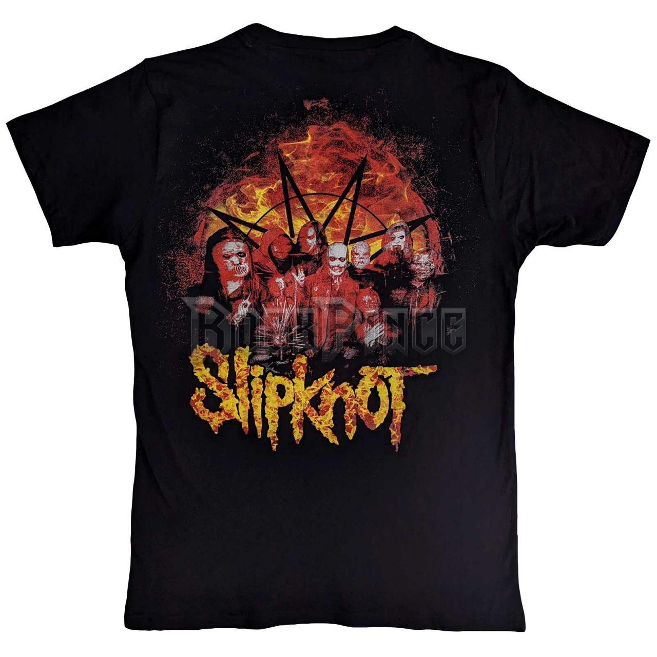 Slipknot - The End So Far Flame Logo - unisex póló - SKTS105MB