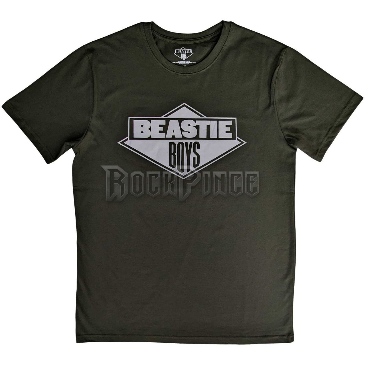 The Beastie Boys - Black & White Logo - unisex póló - BEASTTS12MGR