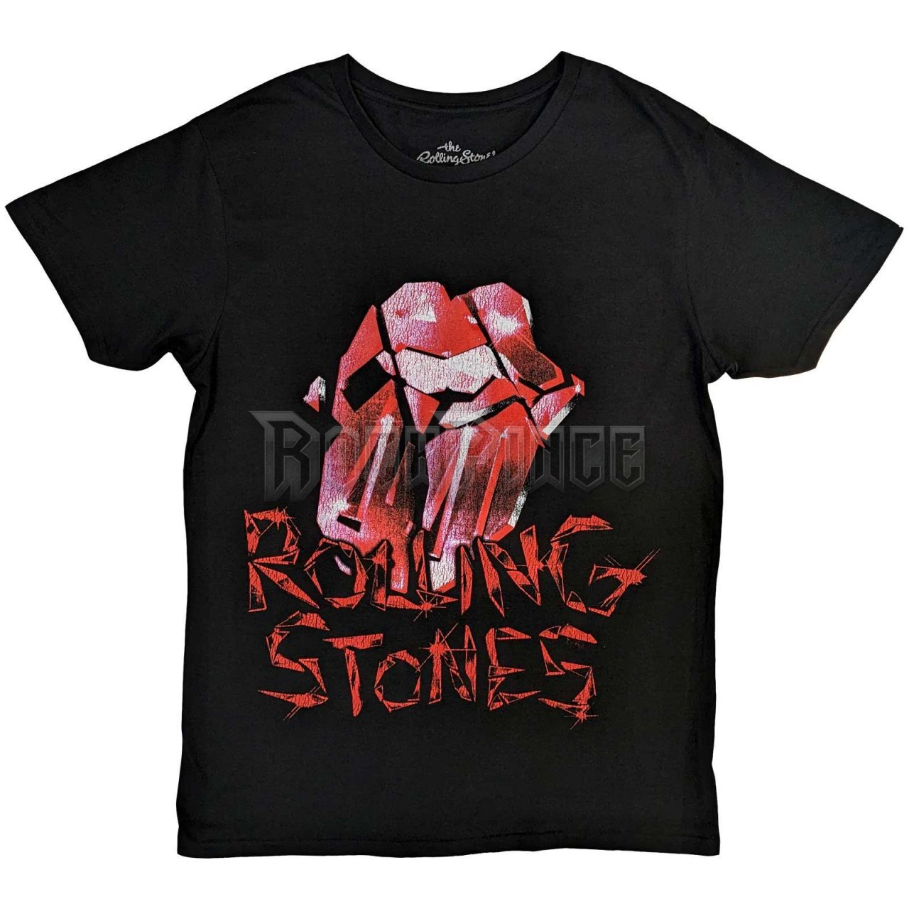 The Rolling Stones - Hackney Diamonds Cracked Glass Tongue - unisex póló - RSTS237MB