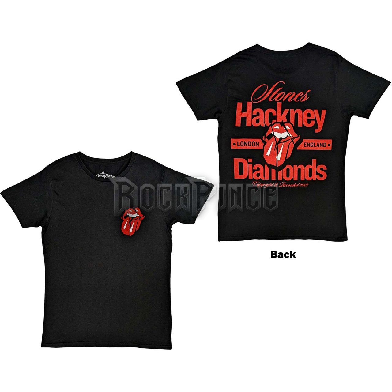 The Rolling Stones - Hackney Diamonds Hackney London - unisex póló - RSTS239MB