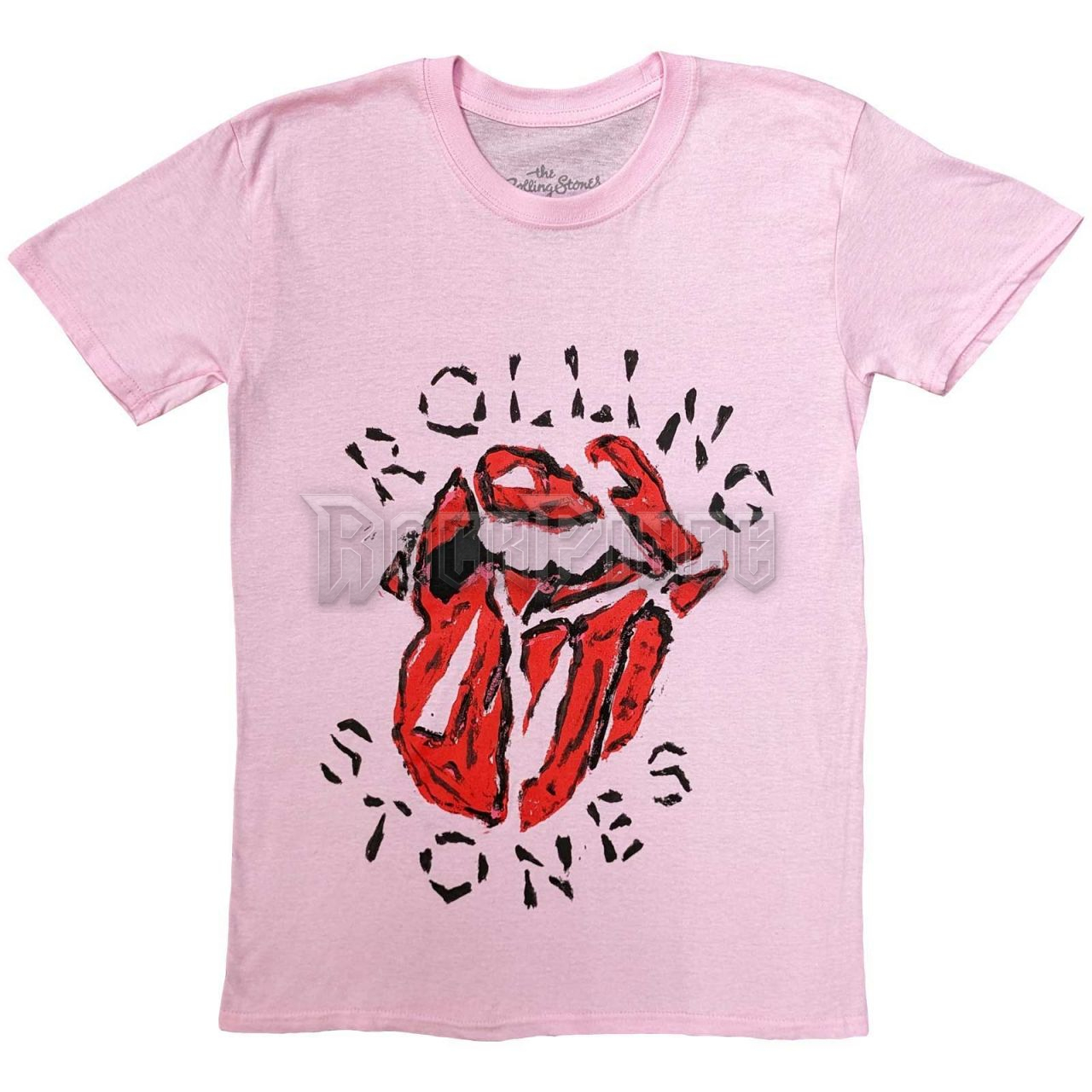 The Rolling Stones - Hackney Diamonds Painted Tongue - unisex póló - RSTS241MP