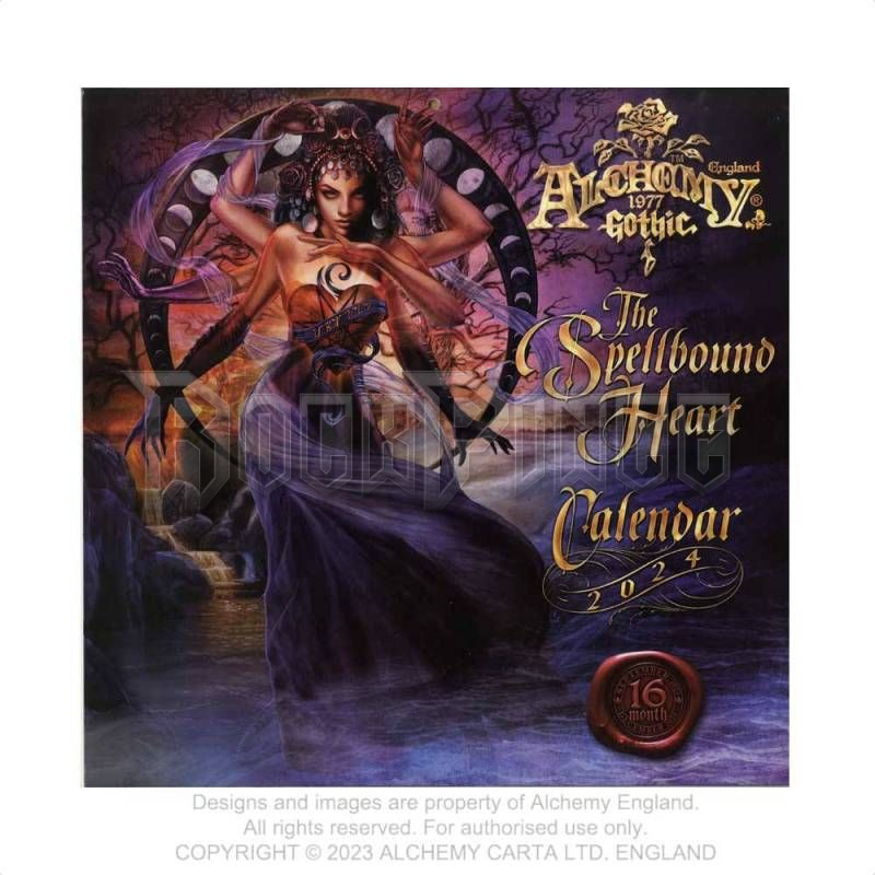 Alchemy Gothic - 'Spellbound Hearts' 2024 - falinaptár CAL24