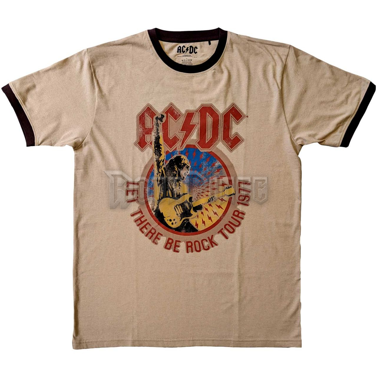 AC/DC - Let There Be Rock Tour '77 - unisex póló - ACDCTS101MS