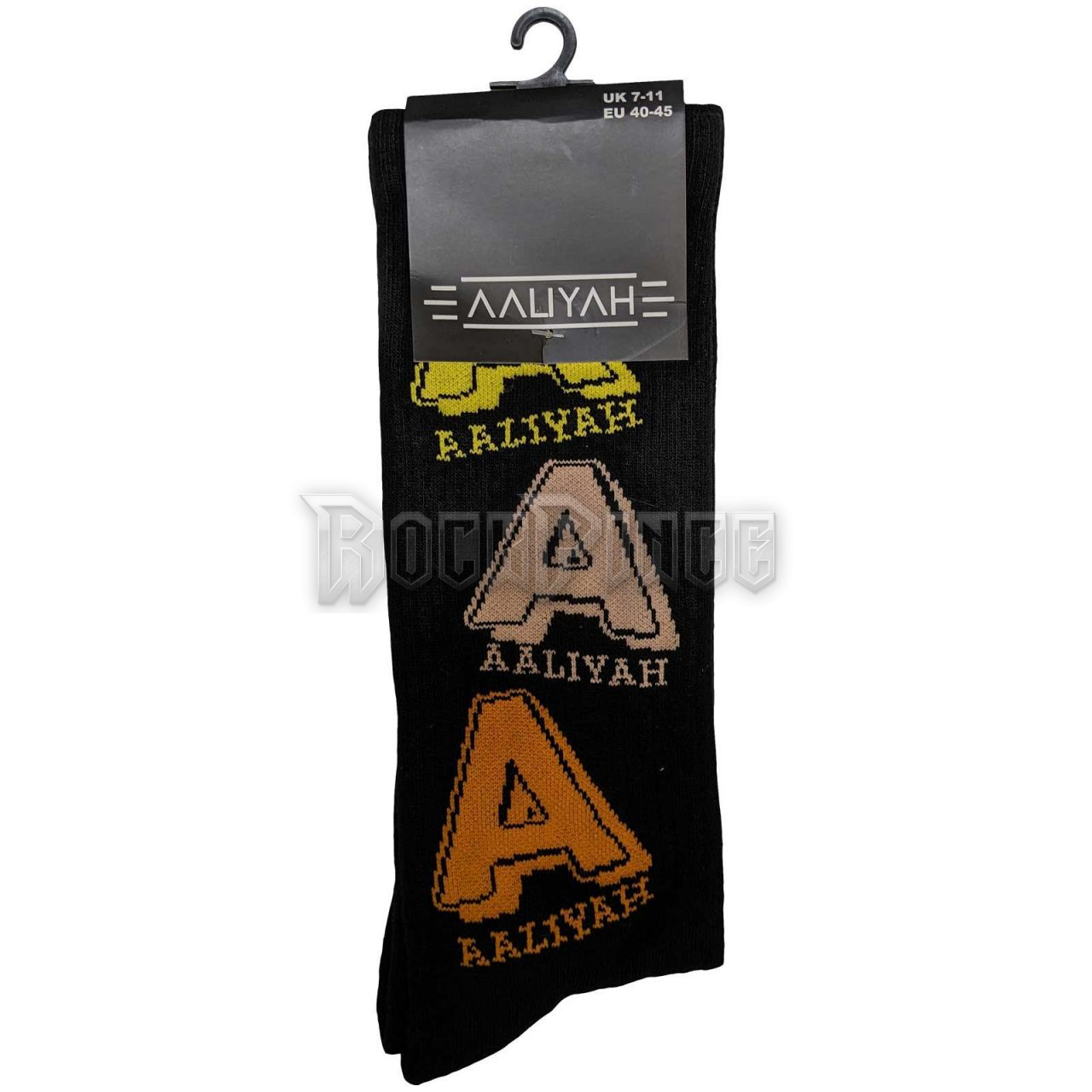 Aaliyah - Tricolour Logo - unisex boka zokni (egy méret: 40-45) - AALSCK01MB