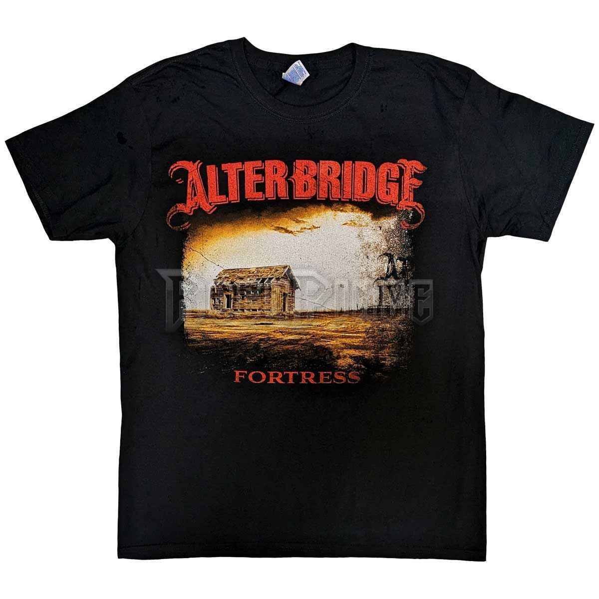 Alter Bridge - Fortress 2014 Tour Dates - unisex póló - ABTS03MB