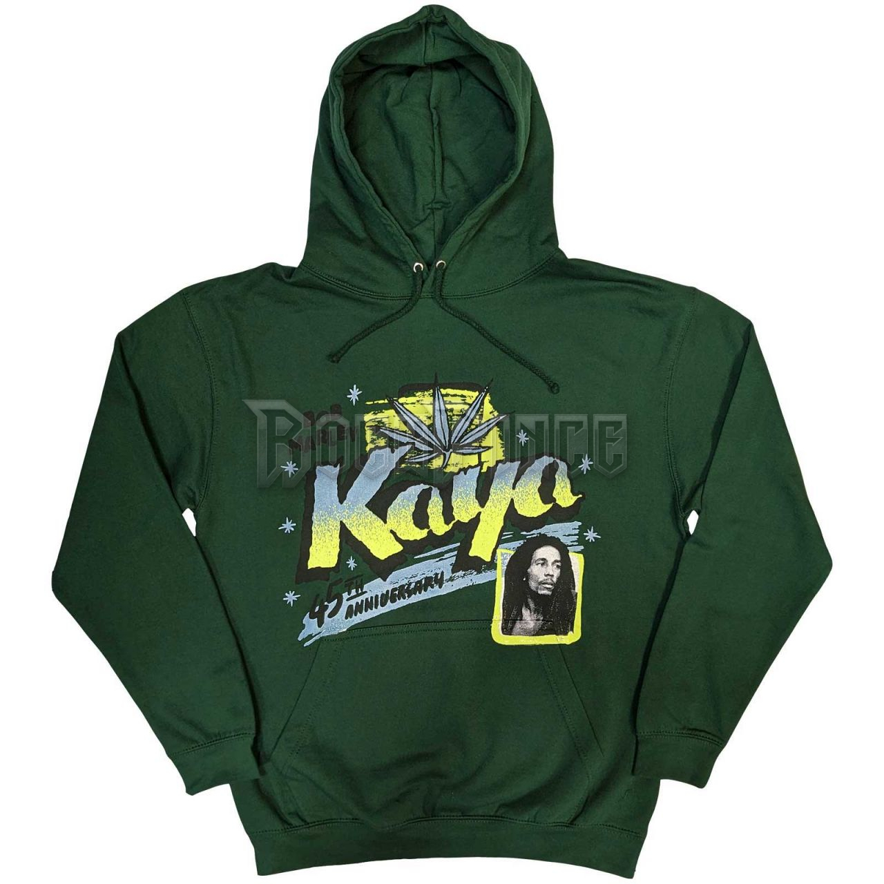 Bob Marley - Kaya - unisex kapucnis pulóver - BMAHD58MGR