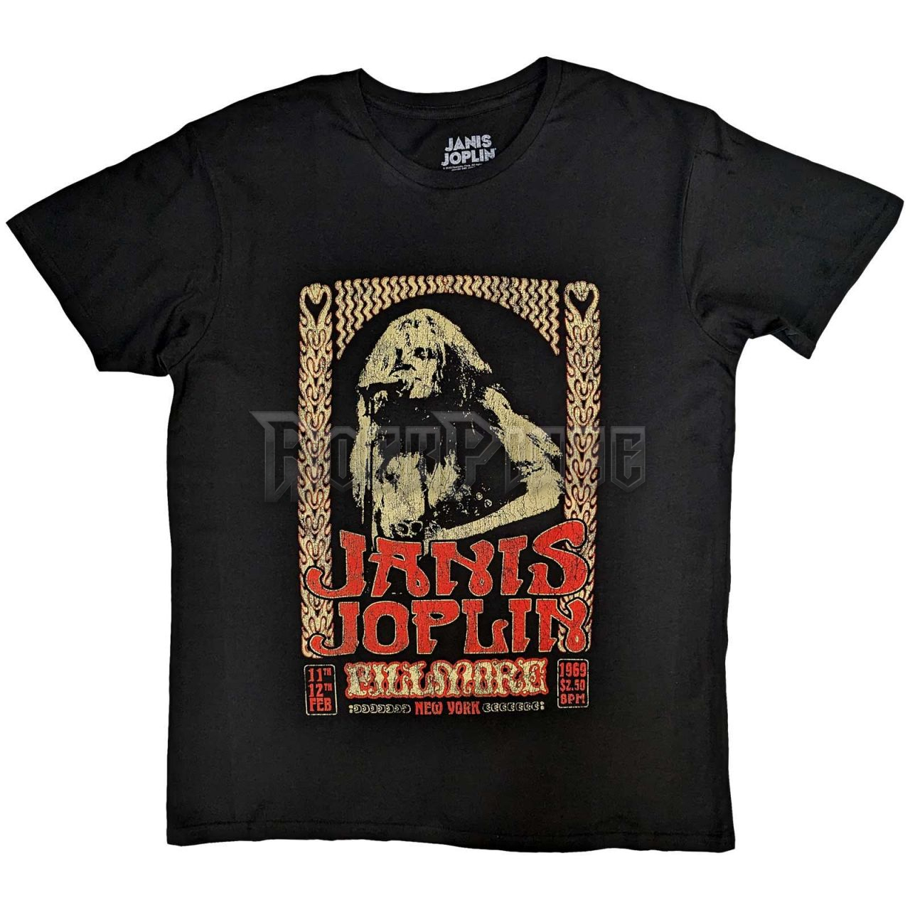 Janis Joplin - Vintage Poster - unisex póló - JOPTS15MB