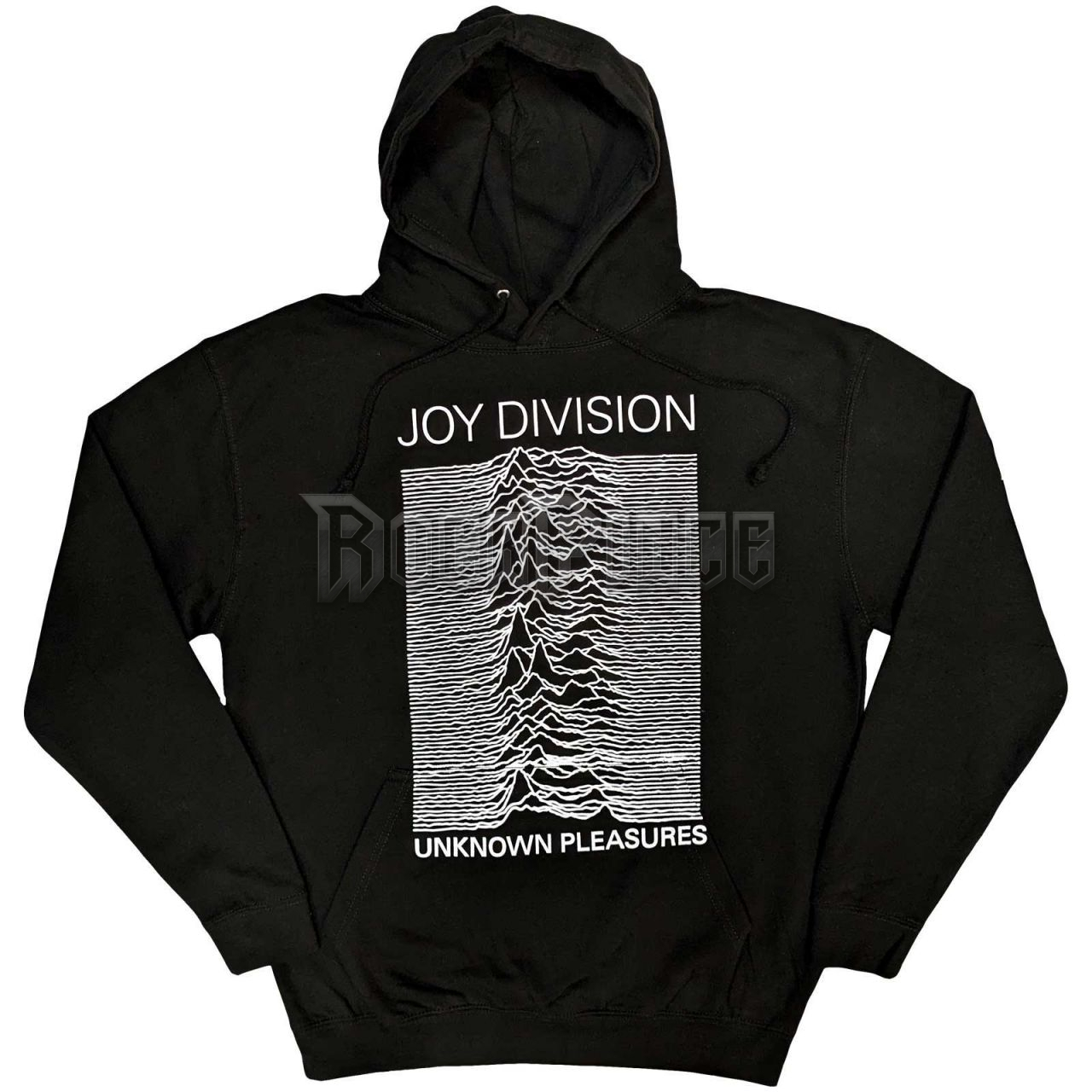 Joy Division - Unknown Pleasures FP - unisex kapucnis pulóver - JDHD04MB