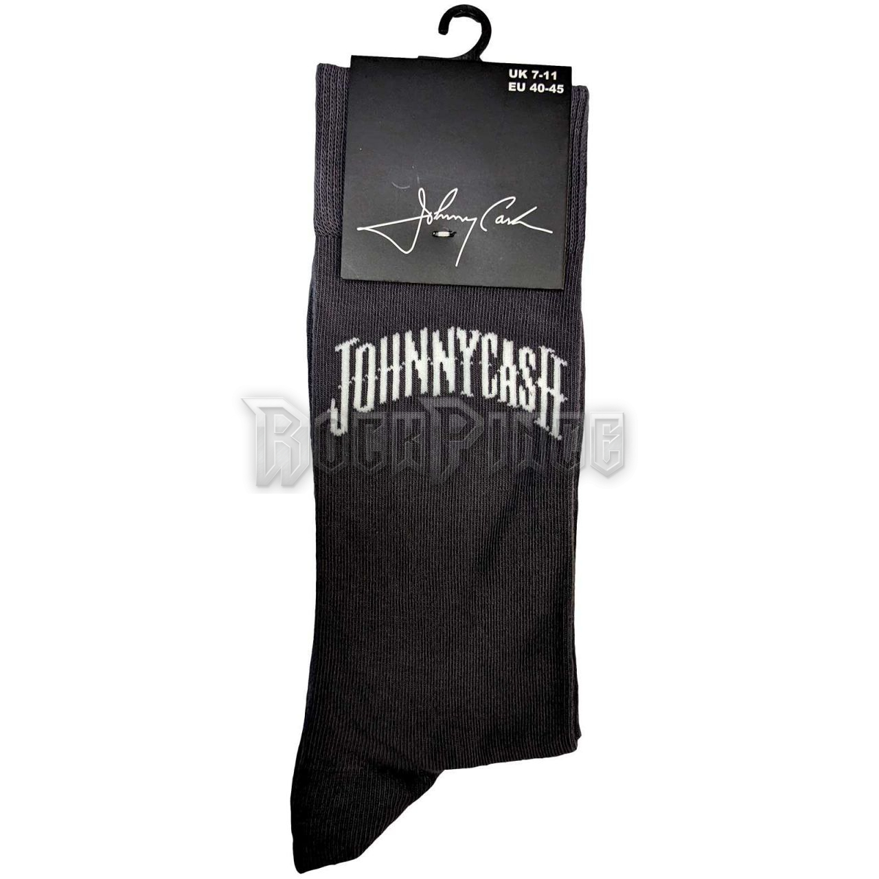 Johnny Cash - Man In Black Logo - unisex bokazokni (egy méret: 40-45) - JCSCK04MC