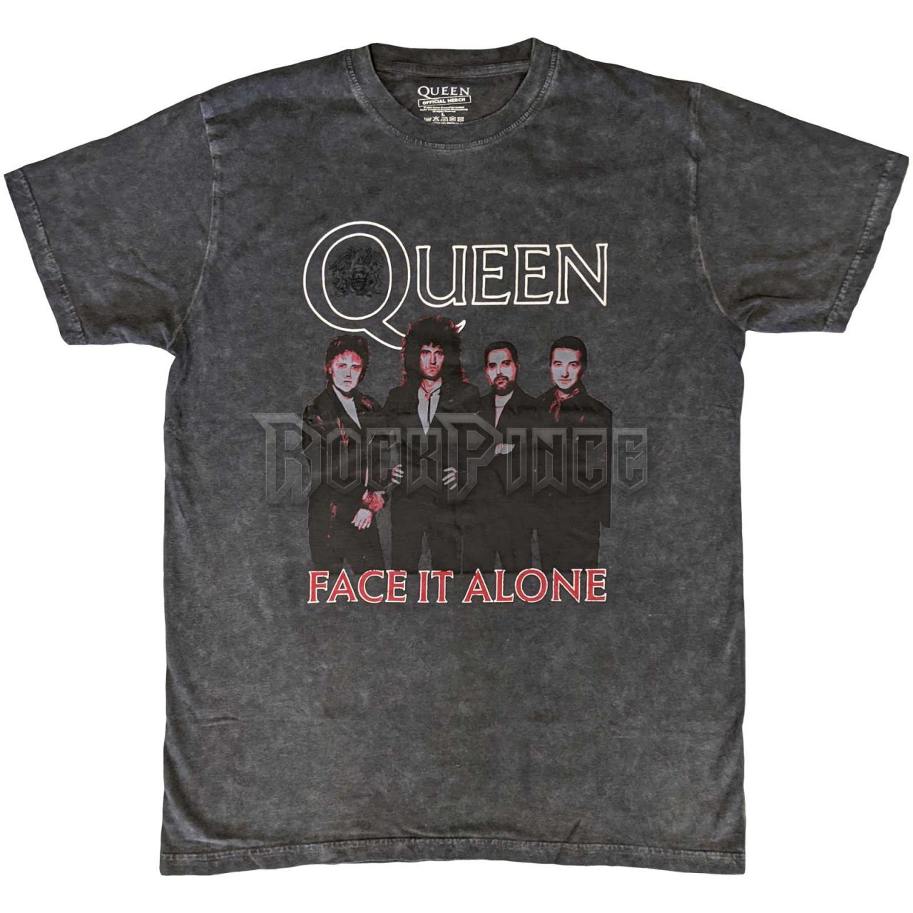 Queen - Face it Alone Band - unisex póló - QUTS87MDD